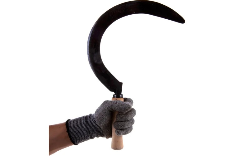 Серп ЗУБР "Травник-45" гладкий, длина захвата 210 мм 39838 - изображение 4