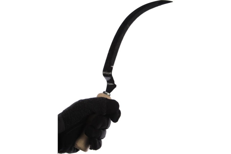 Серп ЗУБР "Жнец-25" с зубцом, длина захвата 170 мм 39835 - изображение 4