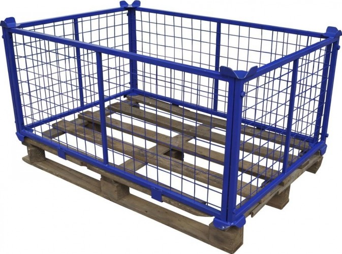 Сетчатое ограждение палеты Rusklad ОПС 500 800х1200х535 мм
