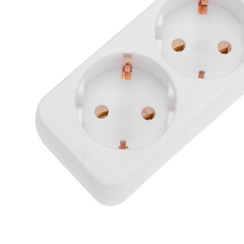 Сетевой фильтр Proconnect 13-4210 3 гнезда, 5м, 3х0,75мм², с/з, белый - изображение 2