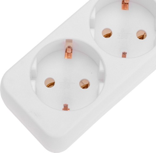 Сетевой фильтр Proconnect 13-4212 5 гнезд, 3м, 3х0,75мм², с/з, белый - изображение 2