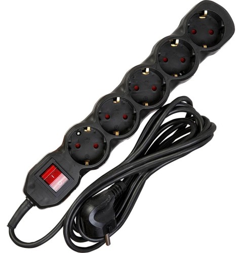 Сетевой фильтр RUCELF RU-B05-375-18Z 5 гн. 1,8 м