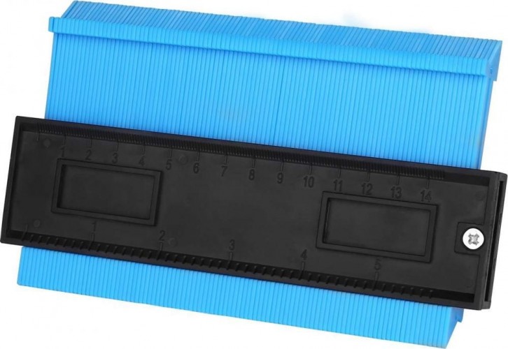 Шаблон для перенесения контуров DEKO TEM02 6" (150мм) синий 065-0575