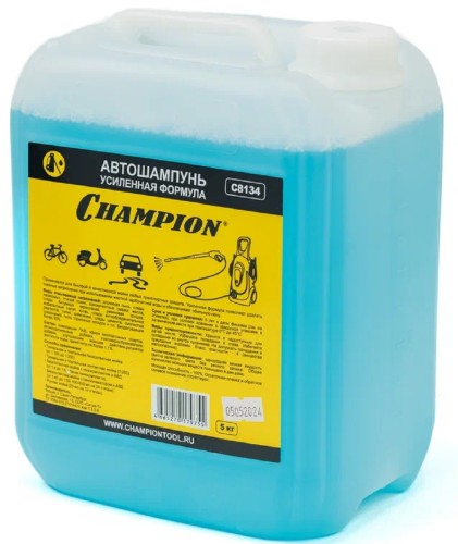 Шампунь для бесконтактной мойки CHAMPION C8134 усиленная формула 5л - изображение 2