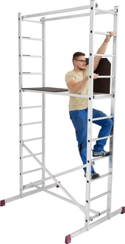 Шарнирные монтажные подмости KRAUSE CORDA 4 м 916280 916280 - изображение 4