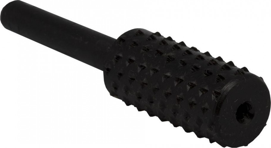 Шарошка по дереву ПРАКТИКА 13х28 мм, стальная, цилиндрическая хвост 6 мм 648-328