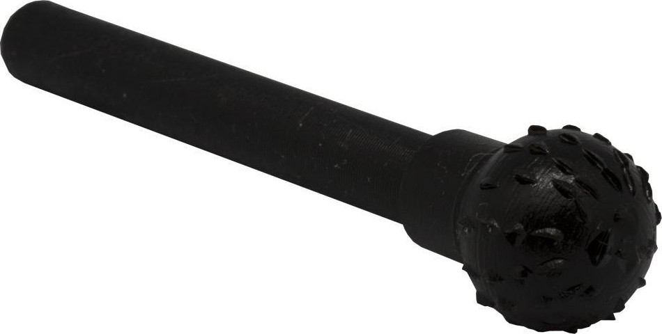 Шарошка по дереву ПРАКТИКА 13 мм, стальная, шарообразная хвост 6 мм 648-311