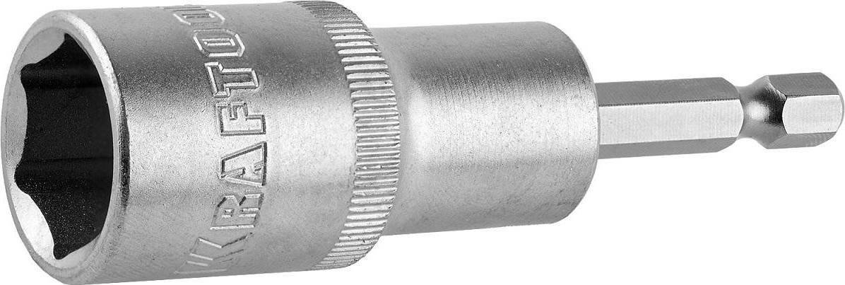 Шестигранная насадка с торцовой головкой KRAFTOOL 17 мм тип хвостовика E 1/4" 26396-17 26396-17