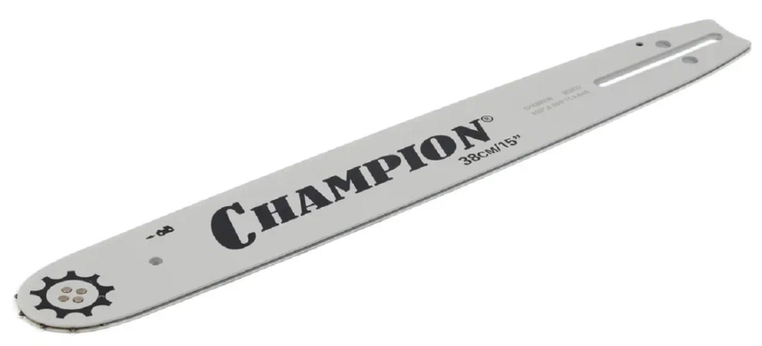 Шина для цепной пилы CHAMPION 15"-0.325-1.3-64 150SLBK095 (952922) 952922 - изображение 2