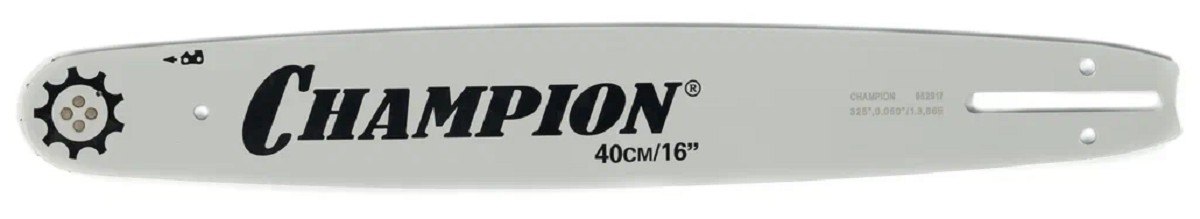 Шина для цепной пилы CHAMPION 16"-0,325-1,3-66 160MPBK041 (952917) 952917