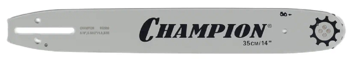 Шина для цепной пилы CHAMPION 14"-3/8-1.3-52 140SPEA041 (952900) 952900