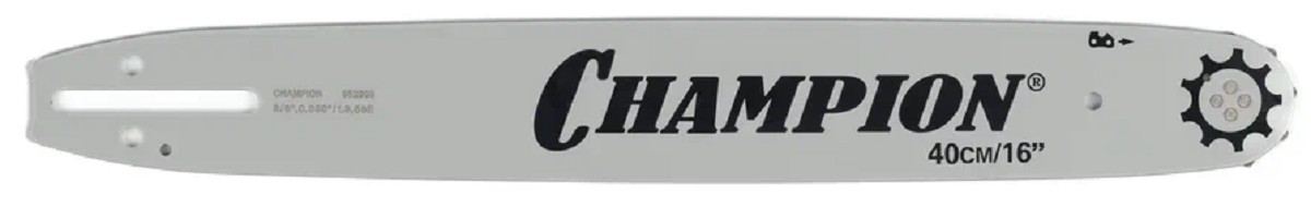 Шина для цепной пилы CHAMPION 16"-3/8-1.3-56 160SPEA041 (952903) 952903