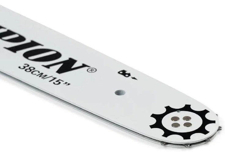 Шина для цепной пилы CHAMPION 15"-0.325-1.5-64 158SLBA095 (952910) 952910 - изображение 3