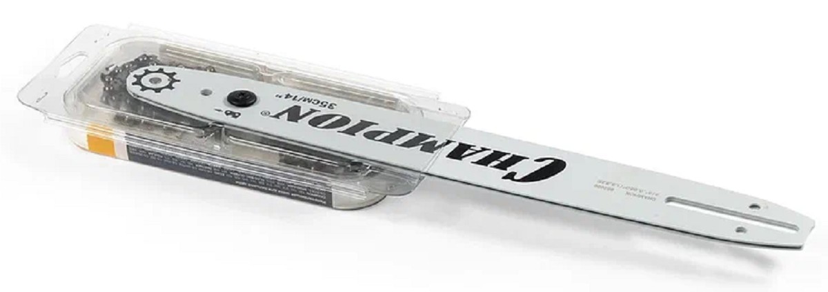 Шина для цепной пилы CHAMPION 14"-3/8-1,3-52 140SDEA041 + 2 цепи (952929) 952929 - изображение 5