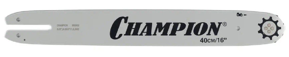 Шина для цепной пилы CHAMPION 16"-3/8-1.3-55 160SPEA074 (952902) 952902