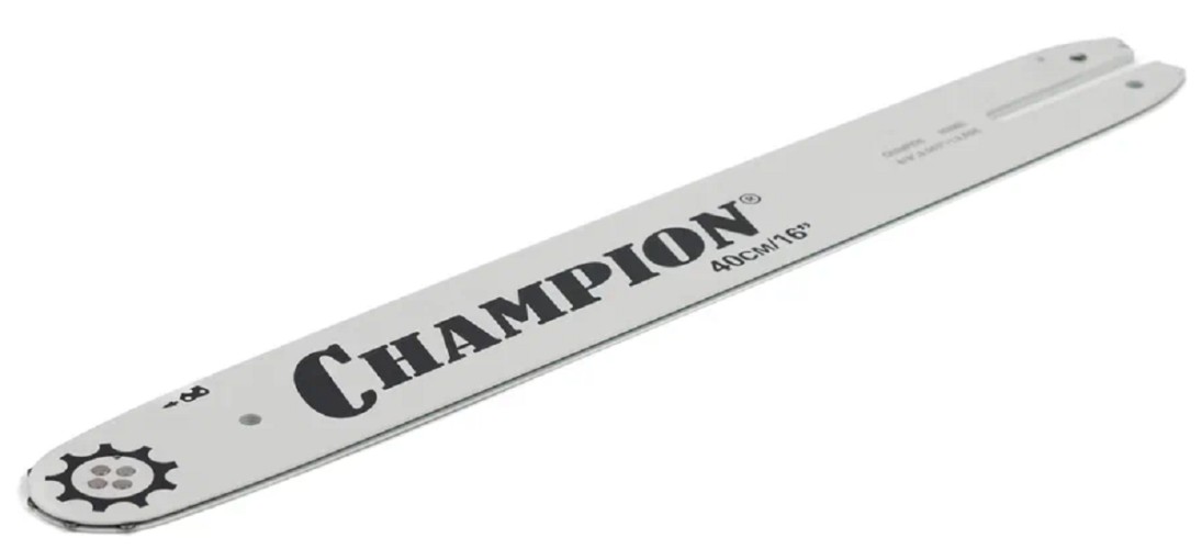 Шина для цепной пилы CHAMPION 16"-3/8-1.3-55 160SPEA074 (952902) 952902 - изображение 2