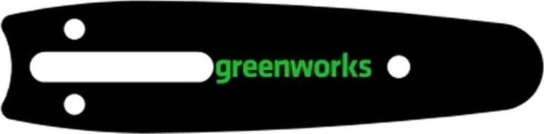 Шина для цепной пилы GREENWORKS G24MCS10 2008207 10 см 2953307