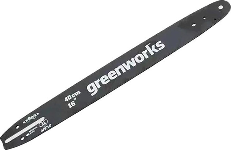 Шина для цепной пилы GREENWORKS 40 см 29757 29757