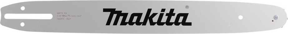 Шина для цепной пилы MAKITA 191G17-7 40см/16", шаг3/8", паз 1.1мм, sn, m-l, 56 звеньев