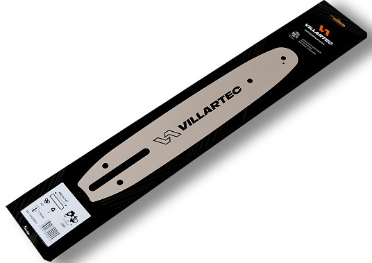 Шина для цепной пилы VILLARTEC 261136200001 45 см/18" 1,3 мм/0,05" 3/8"P 62зв. - изображение 3