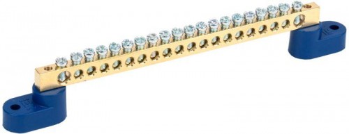 Шина нулевая IEK ШНИ-6х9-20-У2-С на 2-х. угл. изол.  YNN10-69-20C2-K07