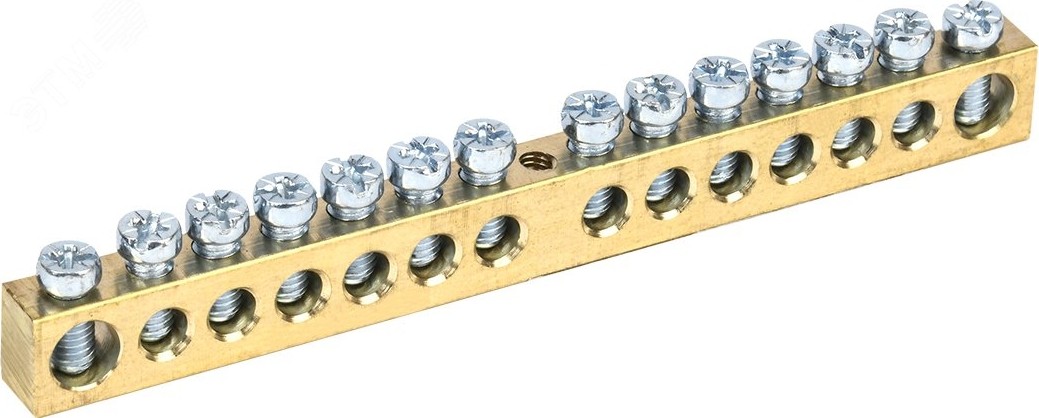 Шина нулевая IEK ШНИ-6х9-8-У1-С на одном угловом изоляторе  YNN10-69-8C1-K07