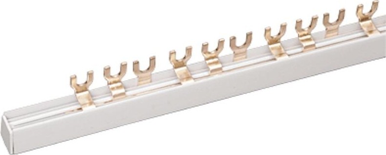 Шина REXANT 3Р 100 А, 11-2234 соединительная типа FORK вилка 1 м. 11-2234