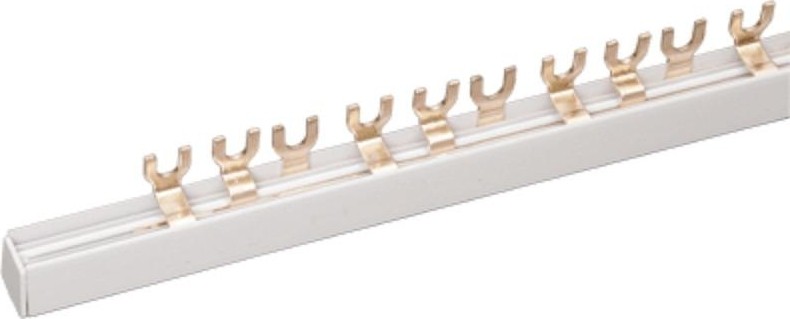 Шина REXANT 3Р 63 А, 11-2235 соединительная типа FORK вилка 1 м. 11-2235