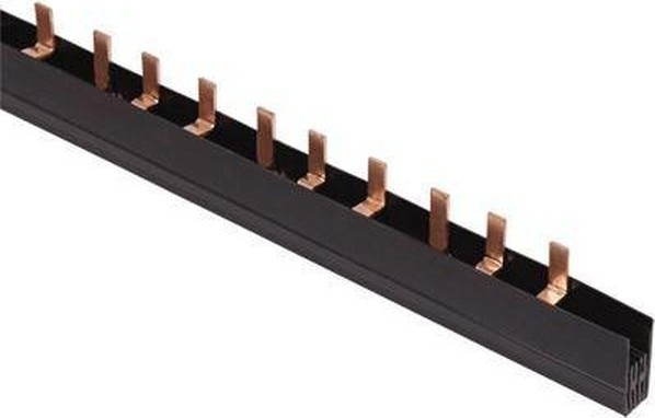 Шина соединительная IEK PIN 3П 100А шаг 27мм (дл.1м)  YNS51-3-100