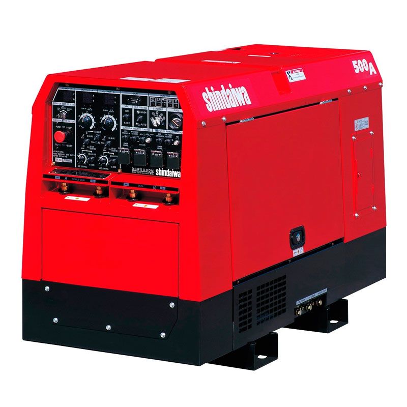 Двухпостовой сварочный генератор Shindaiwa DGW 500 DM - изображение 3