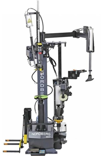 Шиномонтажный станок NORDBERG 4637 до 30" с автоматической монтажной головкой, серый - изображение 2