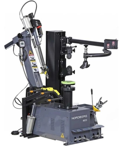 Шиномонтажный станок NORDBERG 4633 до 30" с автоматической монтажной головкой, серый