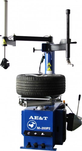 Шиномонтажный стенд AE&T М-203ВР2 полуавтомат для колес 10-24" с наддувом 380В M-203BP2 (380)