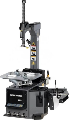Шиномонтажный стенд NORDBERG 4643 автомат, 2х скор, 380V стол с накладками, серый 4643(G)