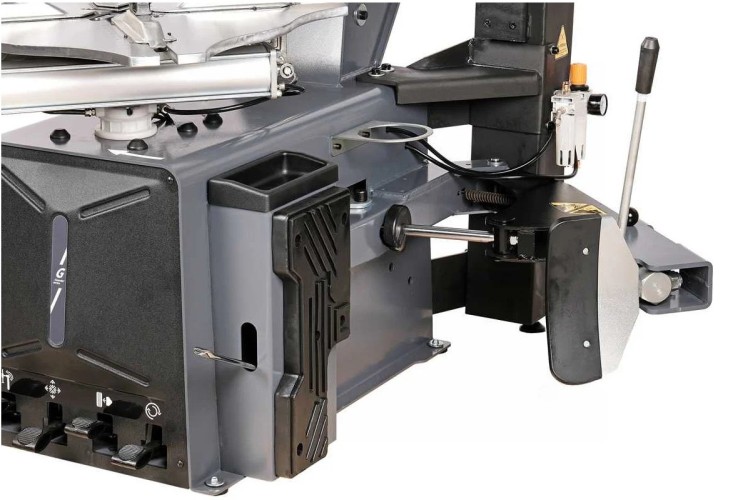 Шиномонтажный стенд NORDBERG 4644N_220_2 автомат, двускоростной, 220 B, серый + "третья рук - изображение 4