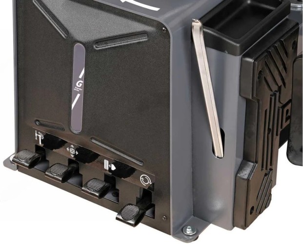 Шиномонтажный стенд NORDBERG 4644N_220_2 автомат, двускоростной, 220 B, серый + "третья рук - изображение 5