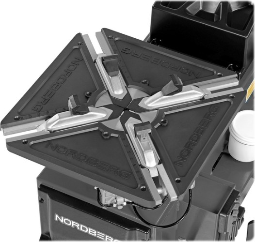 Шиномонтажный стенд NORDBERG 4639,5 п/автомат, 2х скор, 380V стол с накладками, синий 4639,5(B) 380 - изображение 5