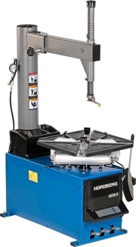 Шиномонтажный стенд NORDBERG 4639,5 п/автомат, односкоростн, 220V стол с накладками, с 4639,5(B) 220 - изображение 2