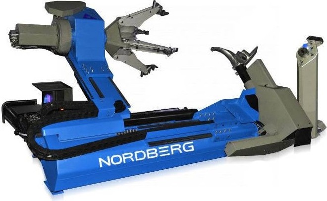 Шиномонтажный стенд NORDBERG 46TRK60 для грузовых машин, односкоростной, 380 В, синий