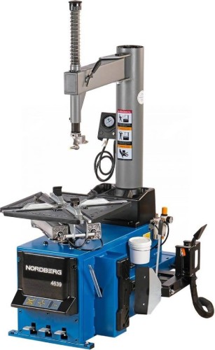 Шиномонтажный стенд NORDBERG 4639B 380 полуавтомат, двухскоростной, стол с накладками, вз