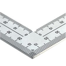 Угольник плоский Shinwa, 500 х 250мм, матовый - изображение 7