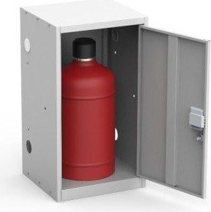 Шкаф для газовых баллонов Металл-завод ШГР 27-1 4 (ral7035 окрашенный) УП-00011974