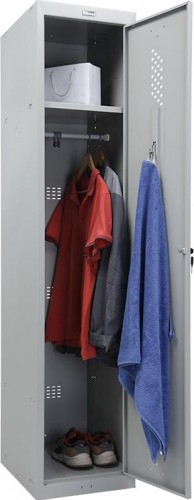 Шкаф для раздевалок усиленный ПРАКТИК ML 11-40 базовый модуль S23099403102 - изображение 2