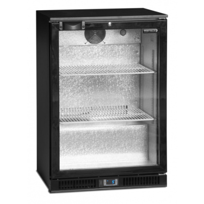 Шкаф холодильный со стеклом TEFCOLD DB126H барный черный