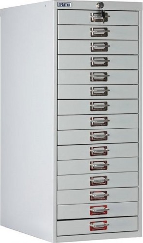 Шкаф многоящичный ПРАКТИК MDC-A3/910/15 S21299431502