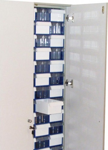 Шкаф многоящичный СТЕЛЛА-ТЕХНИК С-2-90Д на 90 коробов, ЛДСП - изображение 4