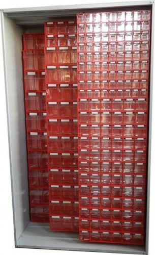 Шкаф многоящичный СТЕЛЛА-ТЕХНИК V-450-09-19-12-18 (1280x605х2125 мм) - изображение 4