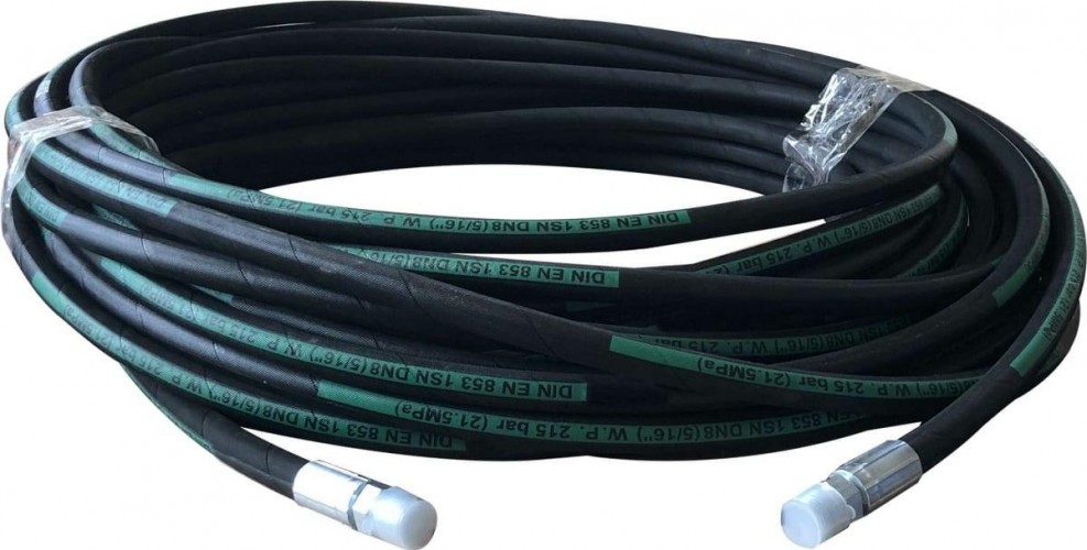 Шланг для мойки высокого давления DANAU SHLANG-20 20 м, 250 Бар, резьба 3/8 - изображение 2