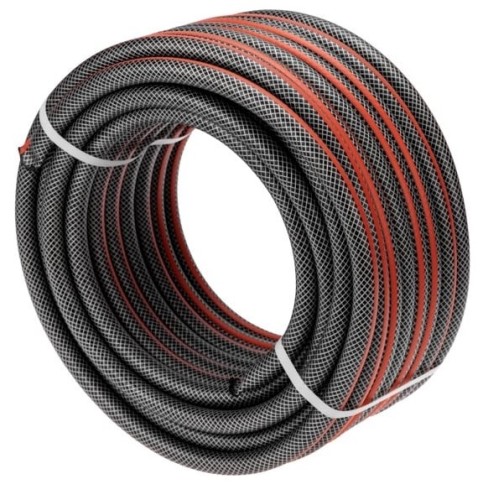 Шланг для полива ЧЕТЫРЕ СЕЗОНА 62-0224 3-х слойный армированный 1/2" 25м - изображение 2