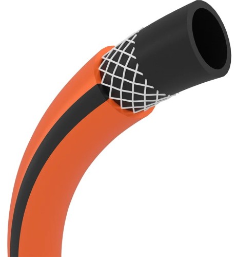 Шланг для полива ЧЕТЫРЕ СЕЗОНА 62-0229-1 3-х слойный армированный 3/4" 25м Профи плюс - изображение 2